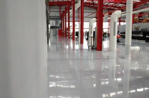 Antistatic flooring can dissipate static charge
