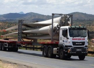 Bollore delivers wind turbines to Lake Turkana project