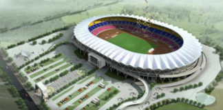 Construction of Tanzania's Dodoma Stadium takes shape