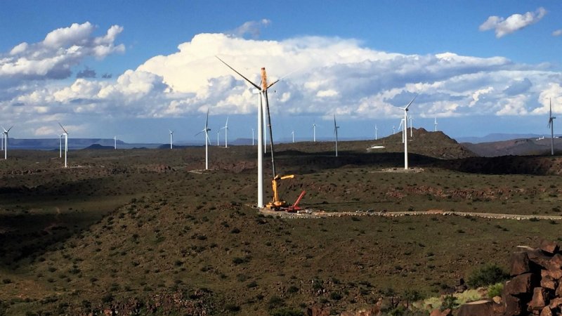 South Africa unveils mega wind power project