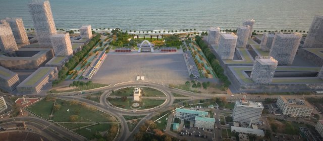 Ghana's Marine Drive Project construction kicks off