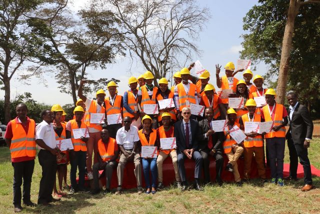 Tatu City releases first batch of artisans to take up construction jobs