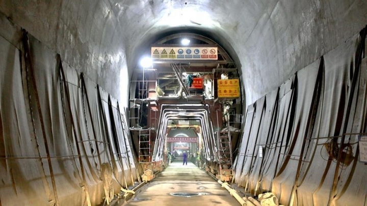 railway tunnel in East Africa