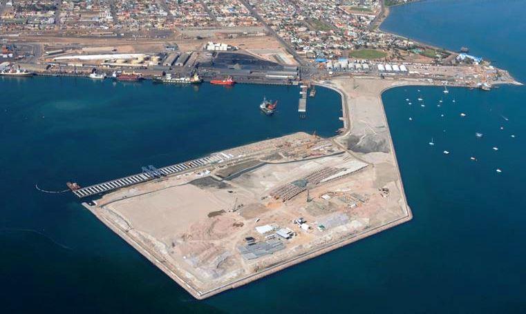 Construction begins on Walvis Bay Port container terminal in Namibia