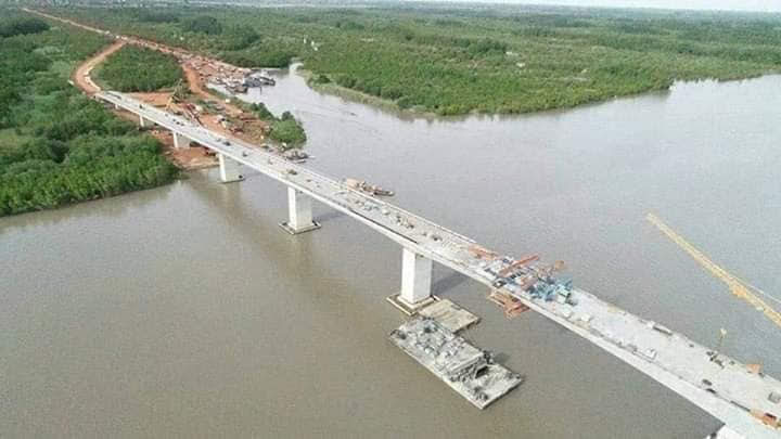 Huge Trans-Gambia bridge launched