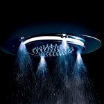 3-	Synergy multifunctional shower head, with inner part in DuPont™ Corian®