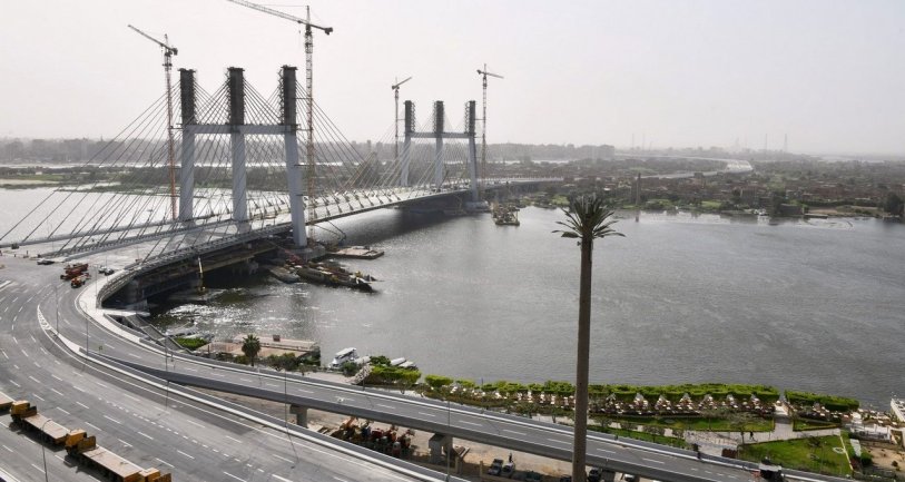 Egypt opens world's widest suspension bridge