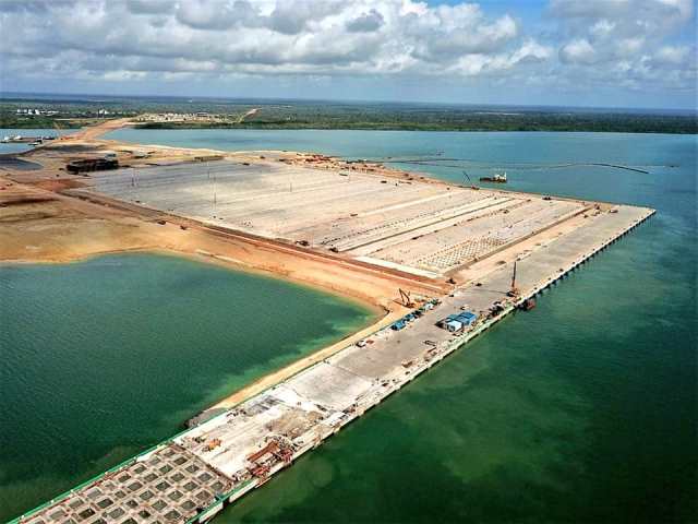 Lamu Port first berth now 100% complete