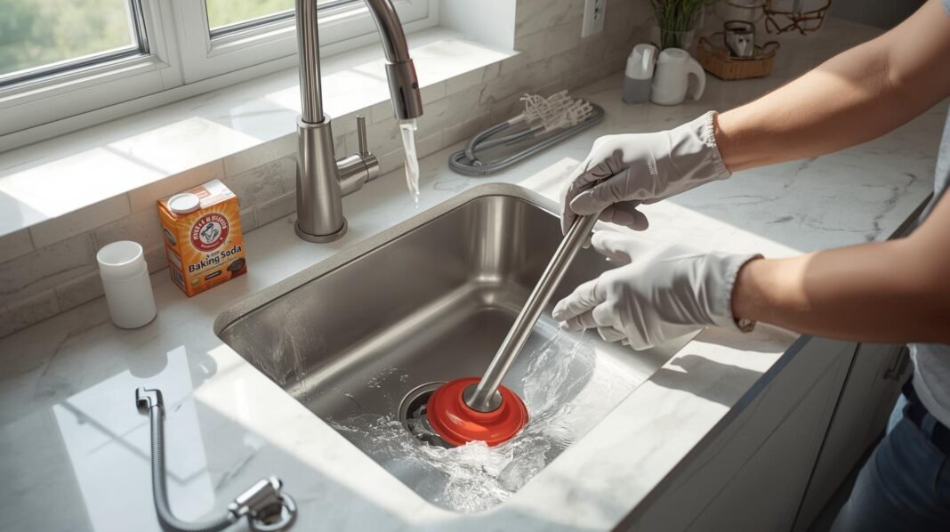 5 proven ways to unclog a kitchen sink