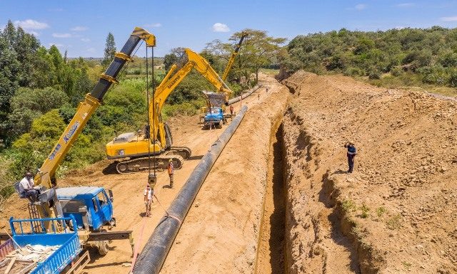Narok county installs Weholite Pipes for its sanitation system
