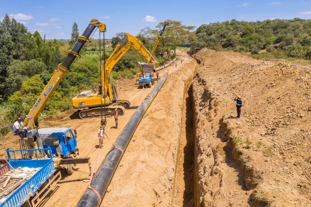 Narok county installs Weholite Pipes for its sanitation system