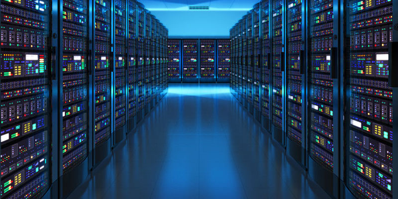 Is there a growing demand for buildings that host internet servers?