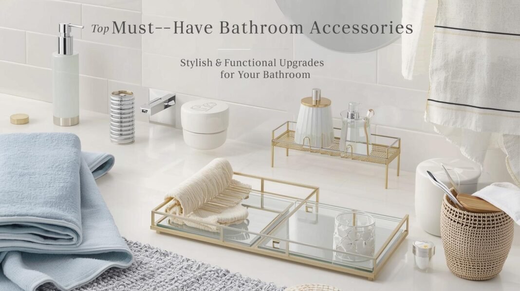 Top 7 Must-Have Bathroom Accessories for a Stylish and Functional Space