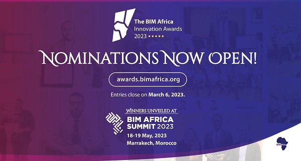 Nominate now! BIM Africa Innovation Awards 2023