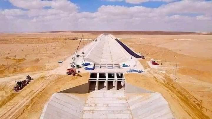Egypt builds largest man-made river in the dessert to tackle water shortage