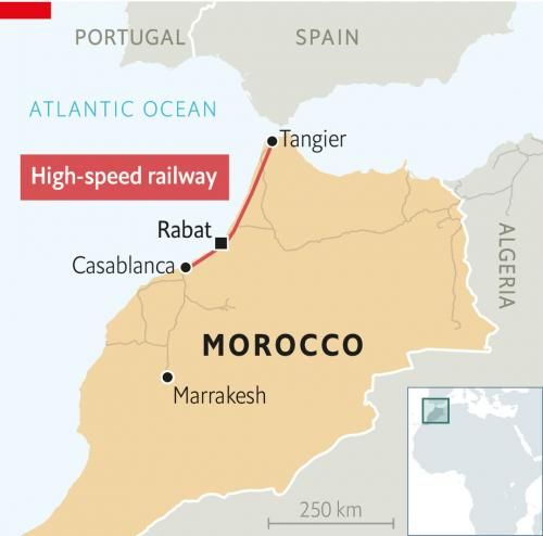Europe to Africa high speed rail tunnel gets financial boost