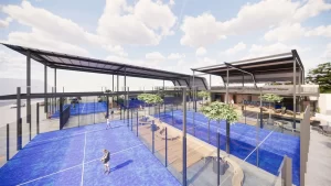 Mall of Africa gets padel courts, Saunas
