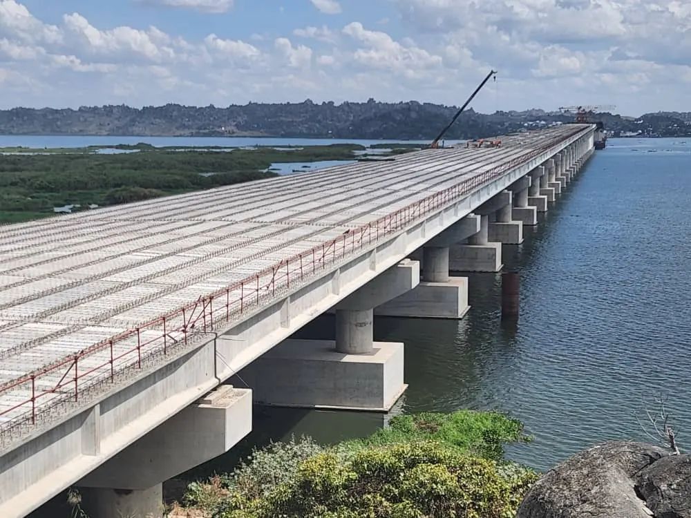 Magufuli Bridge in Tanzania