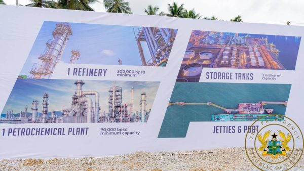 Construction begins on major oil refinery in Ghana - CCE l ONLINE NEWS