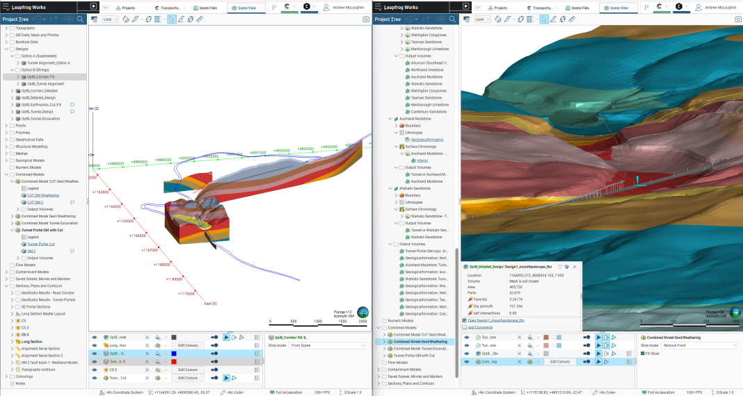 Leapfrog evolution supports geoscience professionals