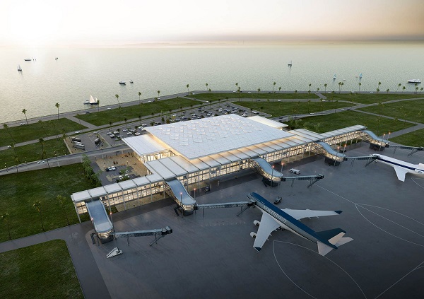 Construction of Bata Airport terminal in Equatorial Guinea