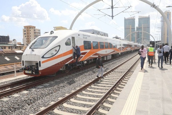 A look at Tanzania's first electric train