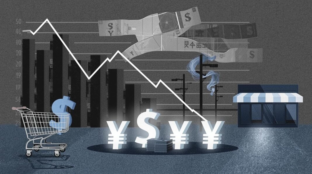 China's Economy Flashes Warning Signs as Deflationary Pressures Intensify