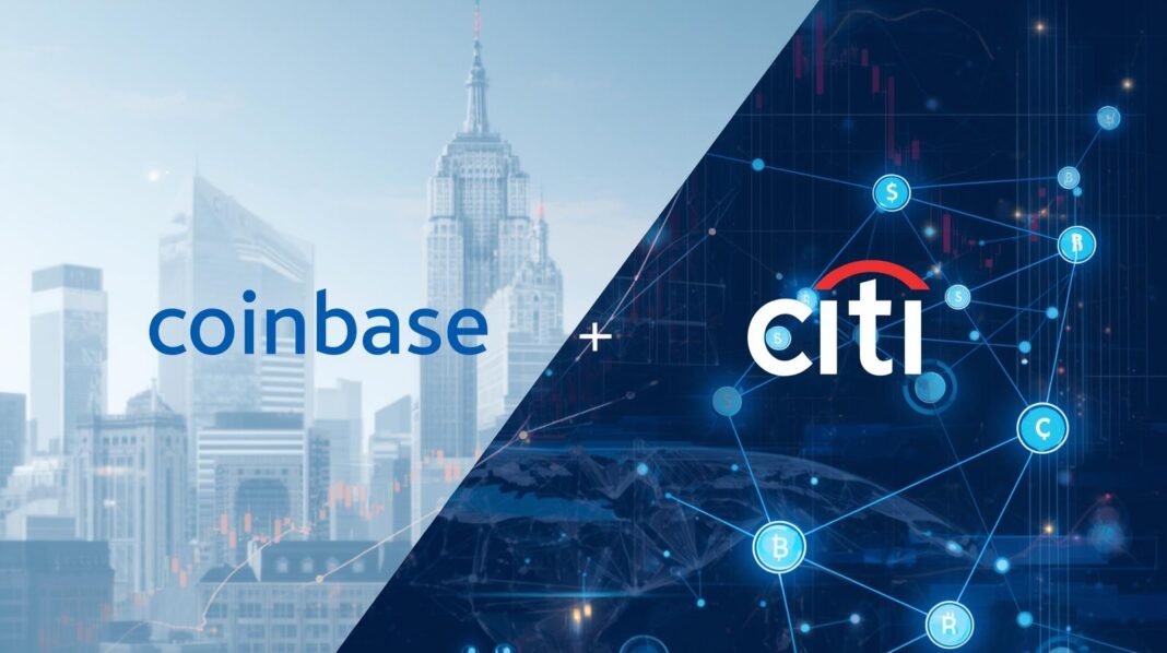 Coinbase Stock Surges After Citi Partnership Announcement