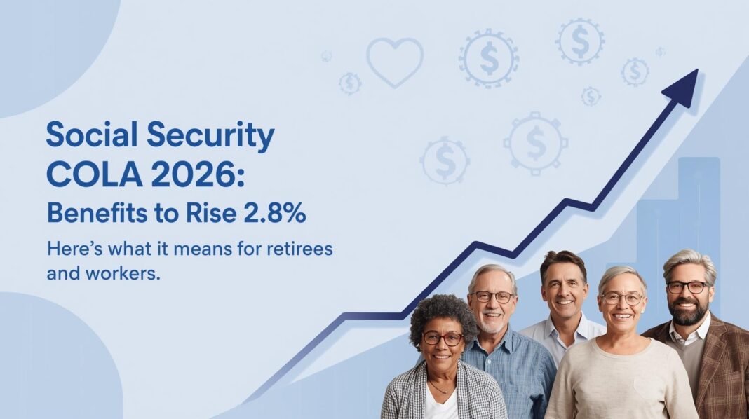 Social Security COLA 2026 2.8% Increase
