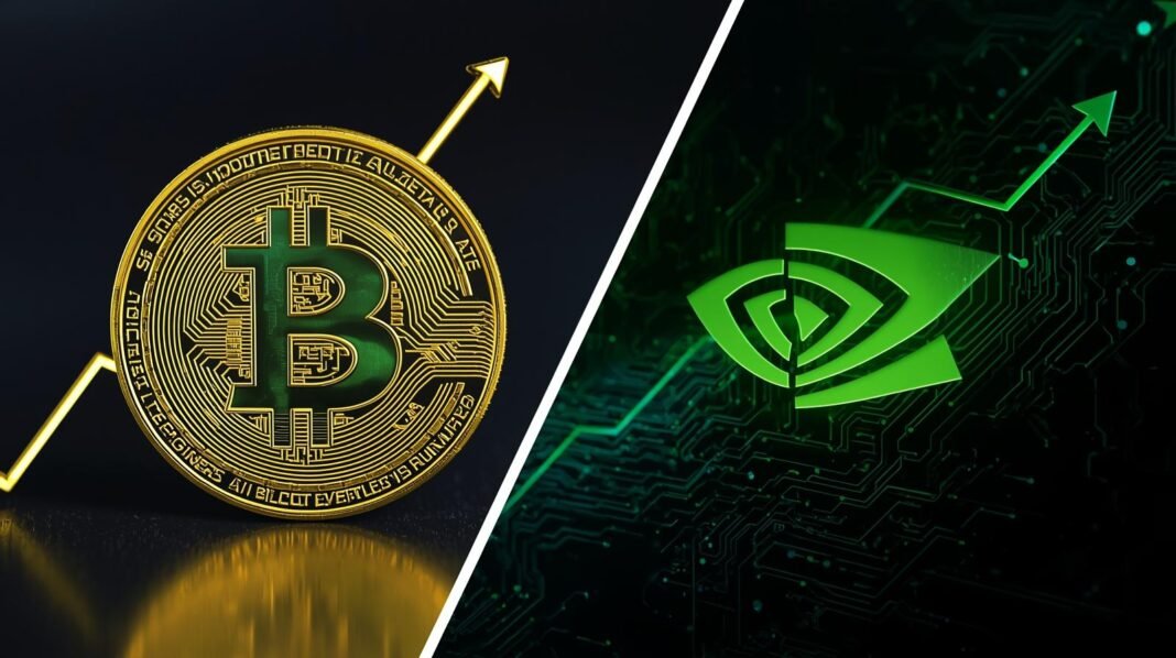 Bitcoin vs Tech Giants Can Crypto Outpace Nvidia by 2030