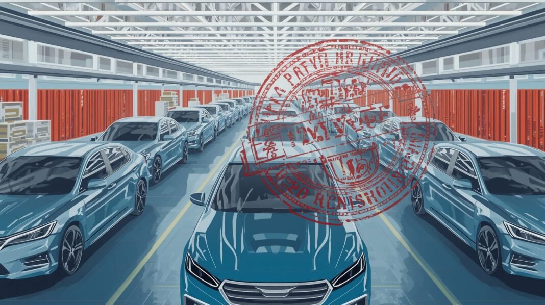 China Moves to End 'Zero-Mileage' Car Export Loophole