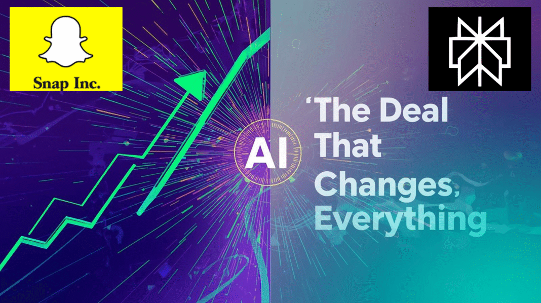 Snap Stock Rockets 15%