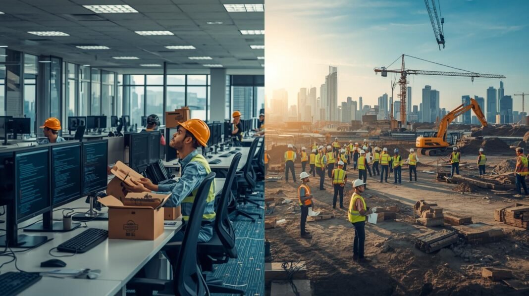 Tech Layoffs vs. Construction Labor Shortage
