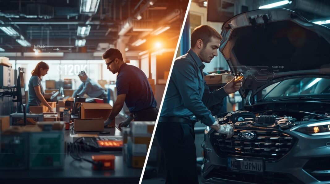 Tech Workers Laid Off While Ford Can't Fill $120K Mechanic Jobs