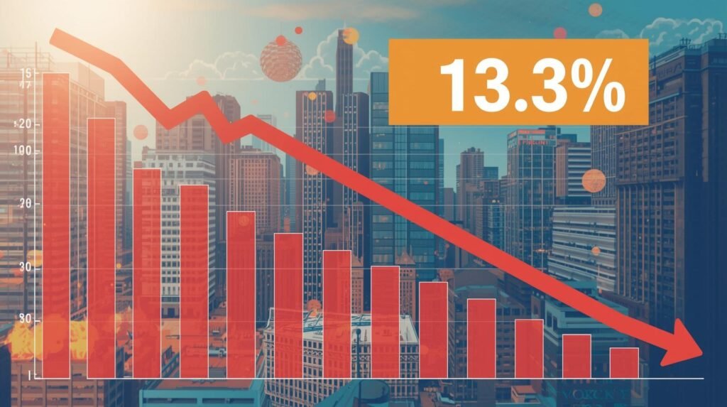 COMMERCIAL REAL ESTATE 13.3%