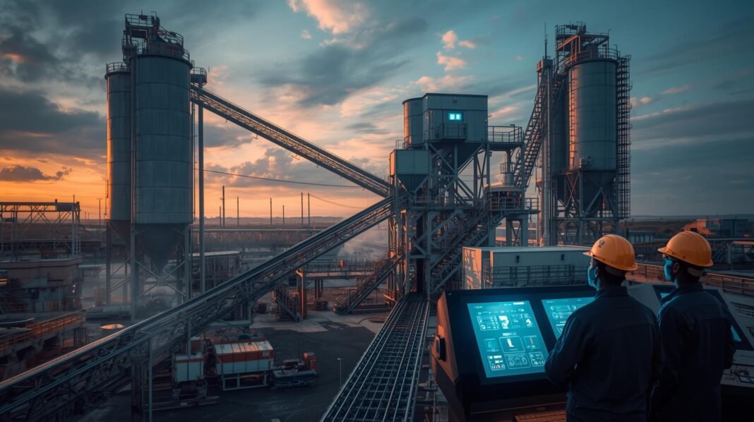 Inside a Modern Asphalt Plant