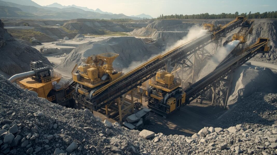 Inside a Modern Quarry Crushing Plant