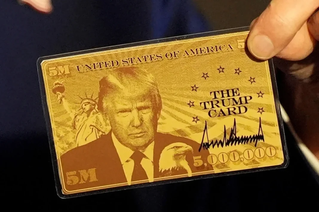 Trump Launches Gold Card for High-Net-Worth Foreigners