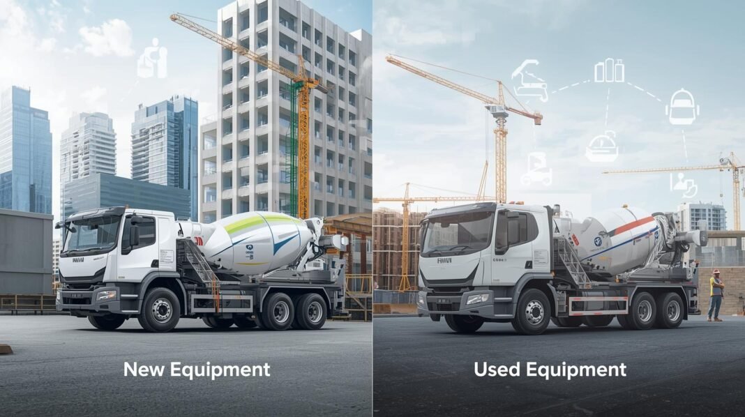 Used vs. New Concrete Pump Trucks