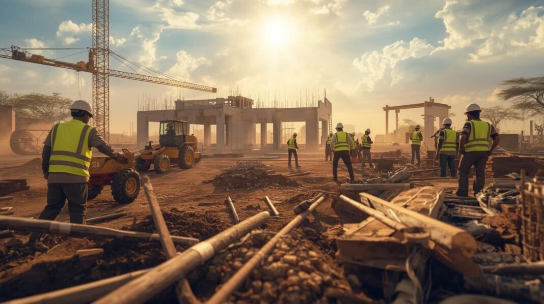 Explore how Indian construction giants like L&T, Shapoorji Pallonji, and Afcons are transforming Africa's infrastructure landscape with $155B in projects spanning Kenya, Tanzania, Nigeria, and beyond through 2026.