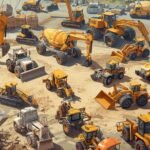 9 common heavy construction equipment with names and functions