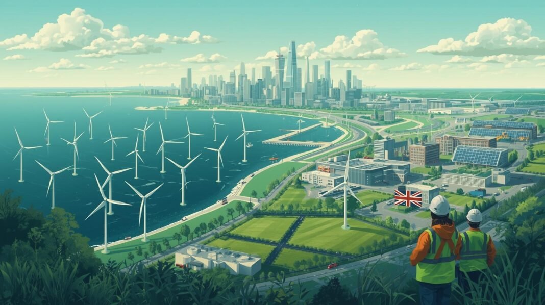 Britain's £100bn Clean Energy Blitz Targets 200,000 Jobs