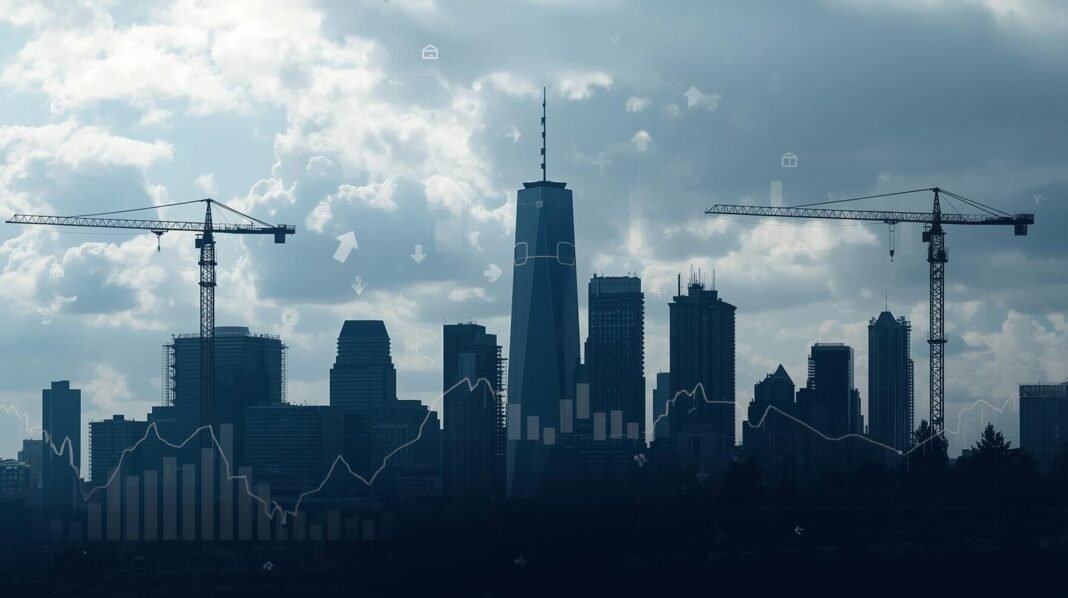 US stock futures Construction Stocks Navigate Mixed Signals