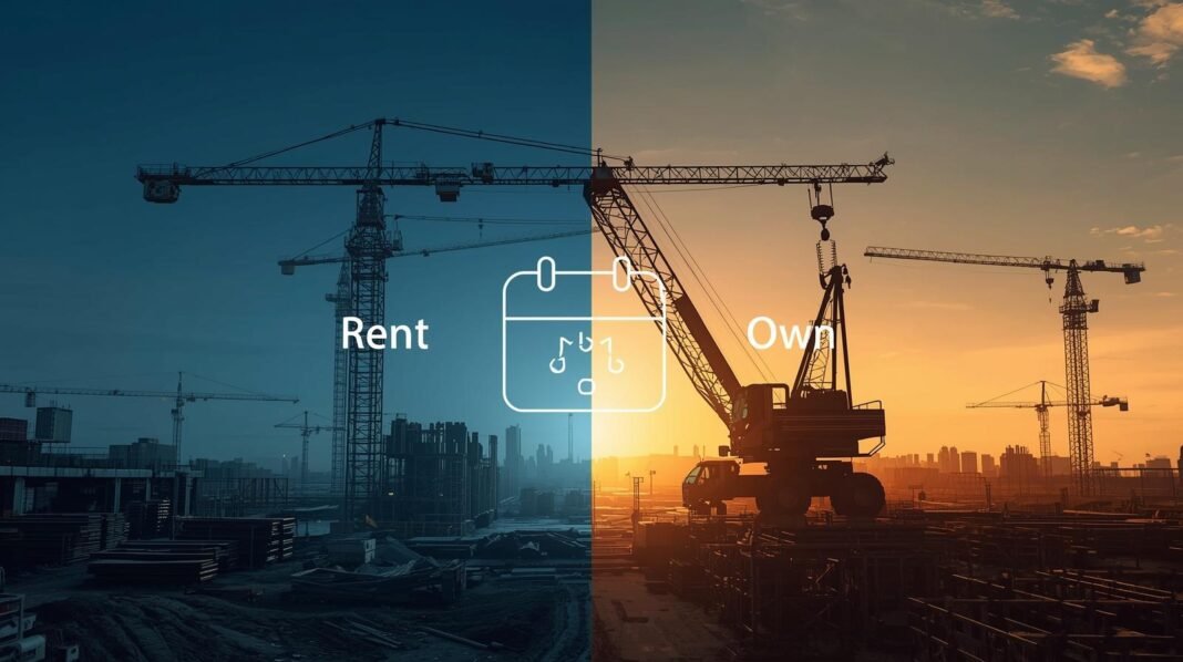 Crane Rental Cost Per Day vs. Ownership Cost