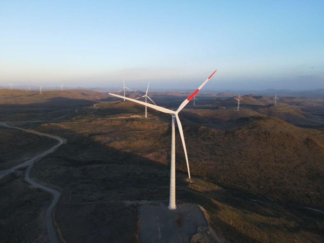 Koruson 1 wind power cluster in South Africa