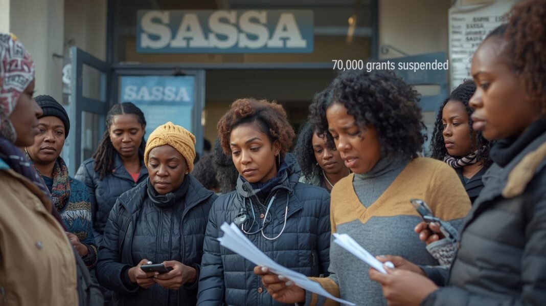 SASSA Suspends 70,000 Social Grants