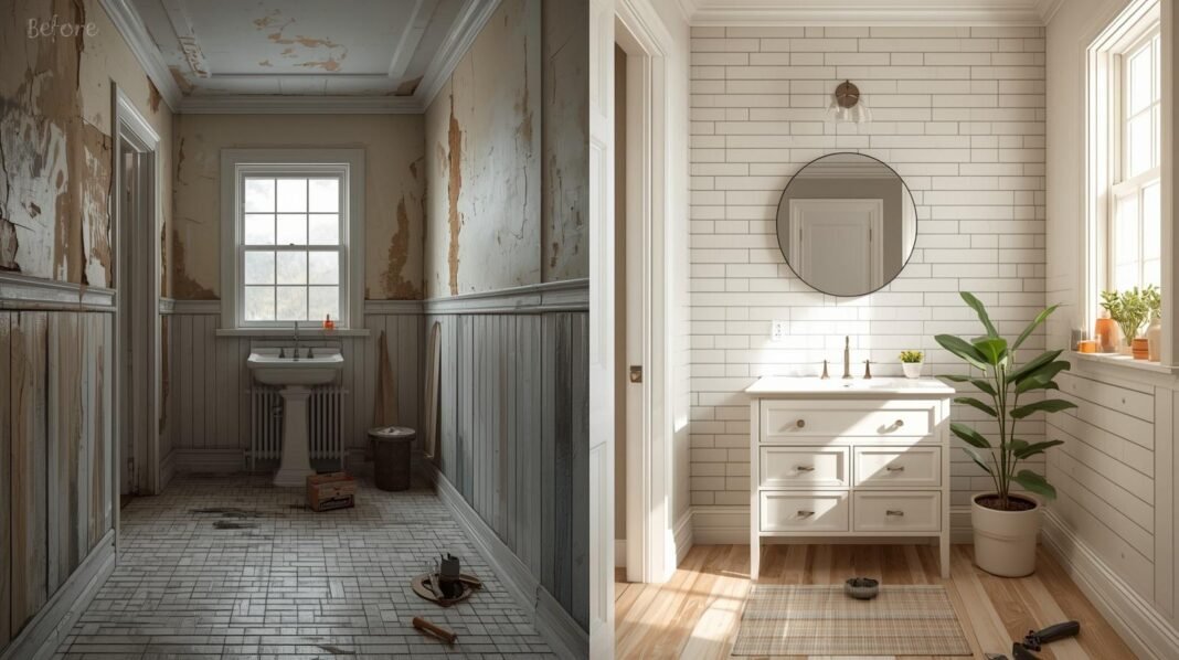 Bathroom Remodel on a Budget