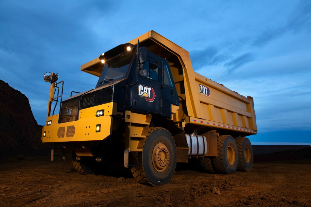 Cat 707 Wide Body Truck African Mining