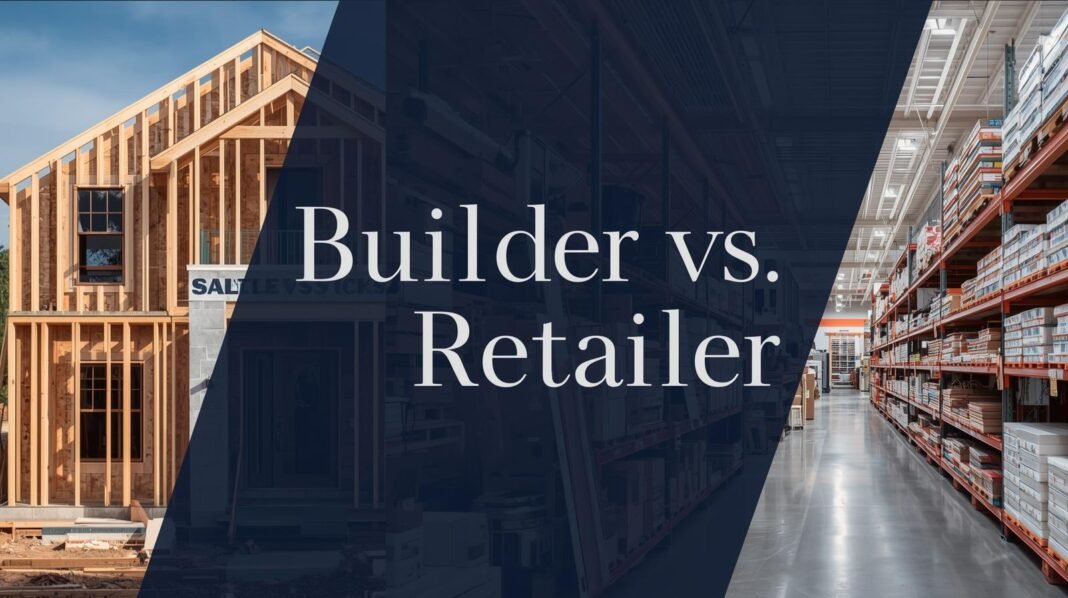 D.R. Horton Toll Brothers or Lowe stock