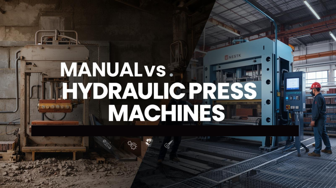 Manual vs Hydraulic Press Machine for Brick Making Which One Is Better